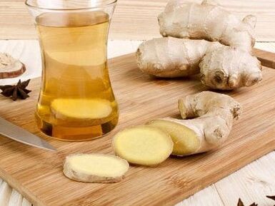 Ginger tincture increases energy and libido in men